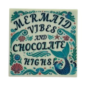 Mermaid Vibes Chocolate Card