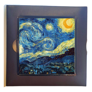 Starry Night Chocolate Card