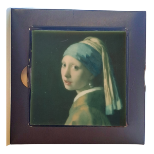 Chocolate Card - Girl With A Pearl Earring
